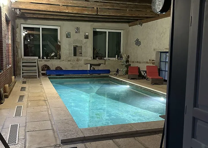 Le Chateau De Failloux, Piscine Interieure, Sauna 4* Épinal