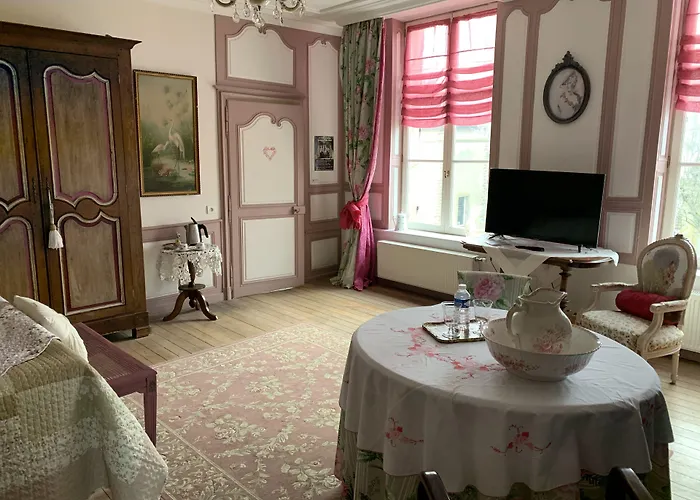 Le Chateau De Failloux, Piscine Interieure, Sauna Oda ve Kahvaltı